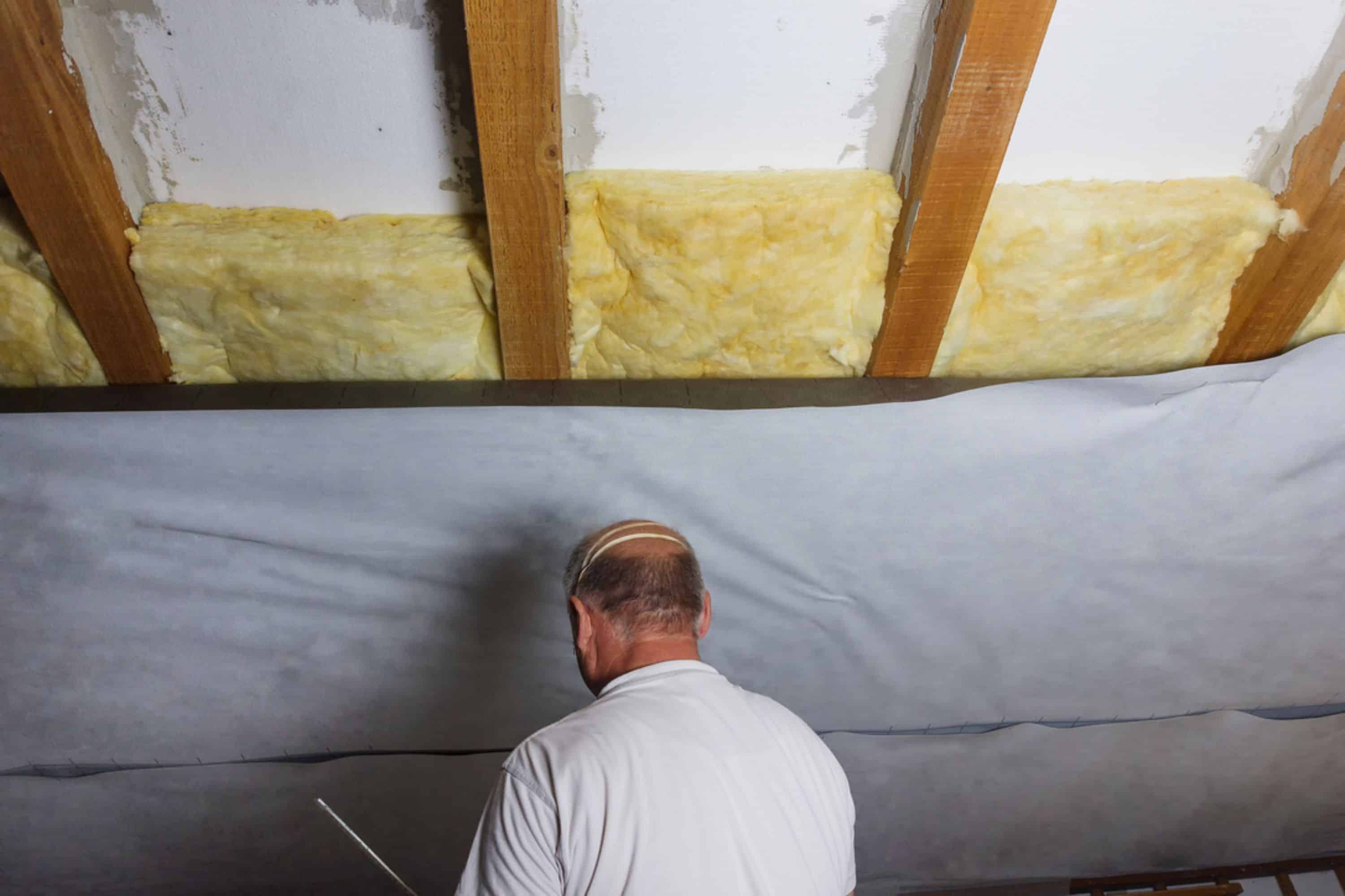 dampscherm warm dak isolatie